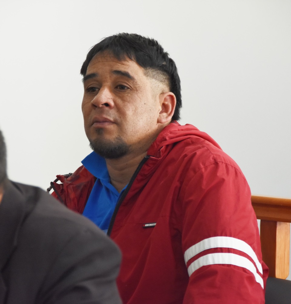 Jesús Ralinqueo, el acusado. 