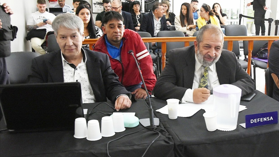 Romero y Manyauix junto al imputado Jesús Ralinqueo.