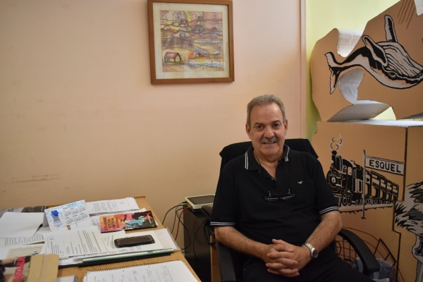 Alberto Viegas, Coordinador de Cultura de la Municipalidad de Trelew.