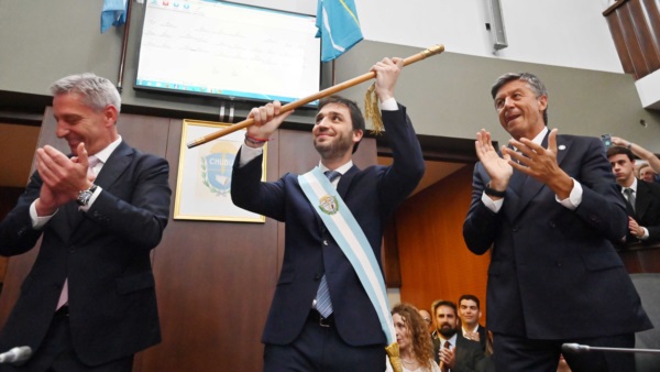 Ceremonia en la Legislatura Provincial el 9 de diciembre de 2023