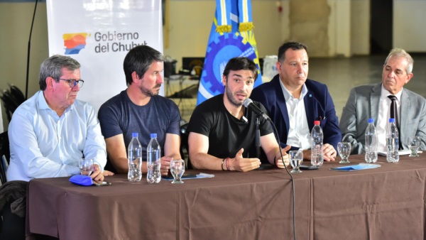 "Chubut tiene una historia industrial muy fuerte", sostuvo el mandatario, 