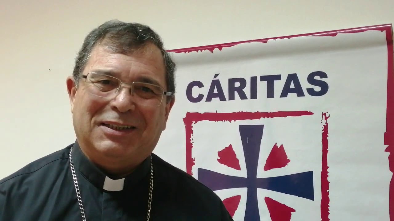 Carlos Tissera, el obispo que encabeza Cáritas.