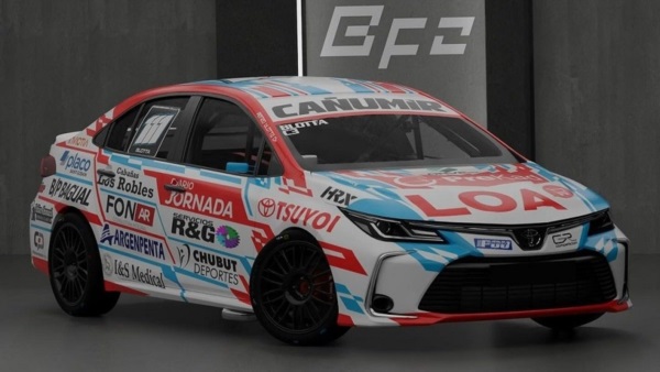 El Toyota Corolla que tendrá su bautismo de fuego este jueves en el "Mar y Valle".