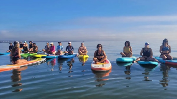 Yoga SUP, una de las actividades del Festival