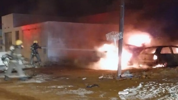 El siniestro sucedió en la madrugada de ayer en la calle Choele Choel.