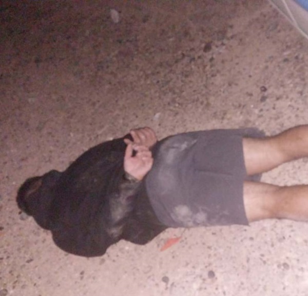 El individuo que pretendió robar alambrado fue detenido en su huida.