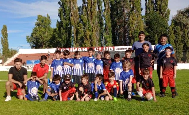 Gaiman y Argentinos jugaron un amistoso de preparación el fin de semana pasado.