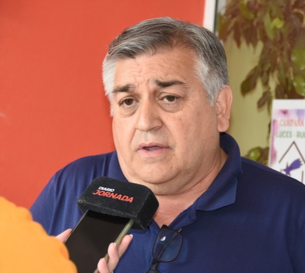 Luis Núñez, referente del STIA y de la CGT del Valle. 