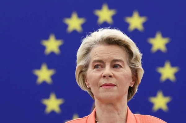 Comisión Europea, Ursula von der Leyen, pronuncia el discurso sobre el estado de la Unión Europea ante el Parlamento Europeo, en Estrasburgo, Francia.