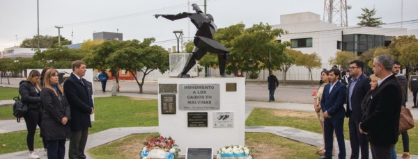 Recuerdo. Rawson tuvo su emotivo evento en una cargada agenda para recordar una gesta histórica.