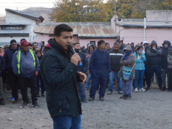 Tomás Ulloga, secretario de la Seccional Esquel del SOEME