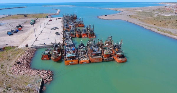 Puerto Rawson desde el aire. El negocio crece, se concentra en pocas manos y hay sospechas de irregularidades.