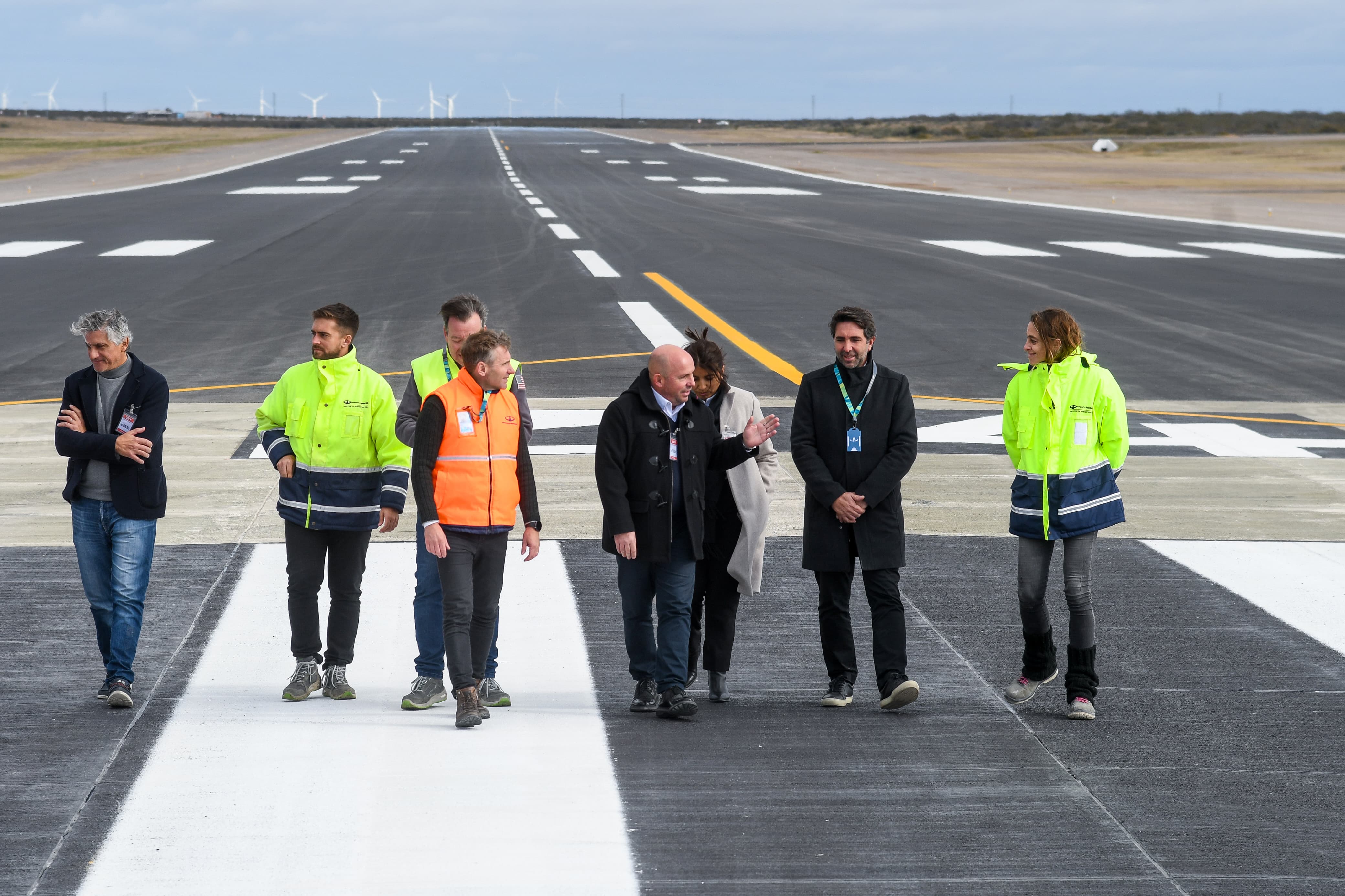 Los trabajos consistieron en la repavimentación de toda la pista y de las calles de rodaje.