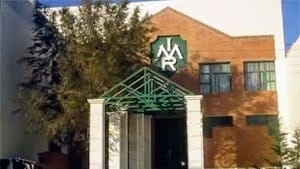 El Instituto Martín Rivadavia, lugar del paro.