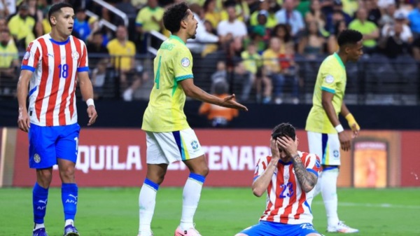 De la mano de Vinicius Jr., Brasil no tuvo complicaciones para golear a Paraguay y recuperarse en el Grupo D.
