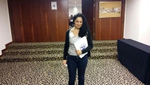 Débora Babiszenko, presidenta de la Asociación Israelita de Comodoro Rivadavia