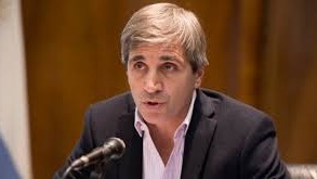 El ministro Luis Caputo felicitó al gobernador santacruceño Luis Vidal.