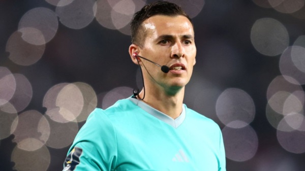 ndrés Matonte, el árbitro de Argentina vs. Ecuador en los cuartos de final de la Copa América. Arbitró al equipo de Scaloni vs. Chile.