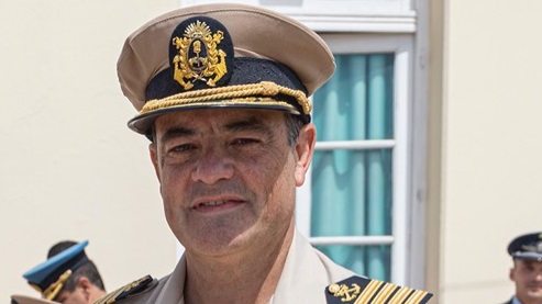 Ruata en su último día como prefecto en Comodoro.