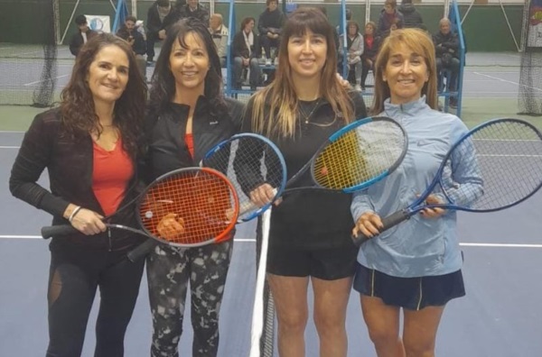 Fernanda Gigena-Cristina Pagasartundúa vencieron en la final de 3º Damas a Carolina Borgonovo-Claudia Dacal.