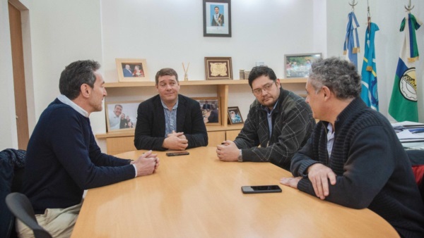 Cabanne y Shomberg junto a Biss y Villalobos.