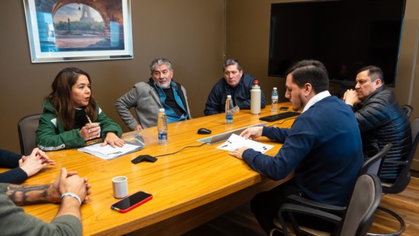 La UOCRA, Camiones y jerárquicos en el encuentro en la SCPL.