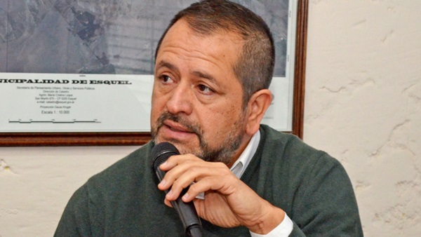 Rubén Alvarez, presidente del Concejo Deliberante de Esquel.
