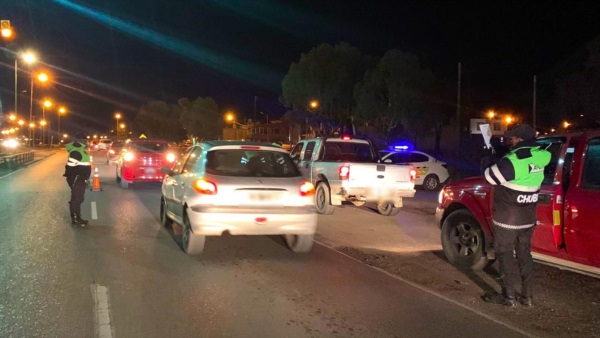 Se controlaron más de 10.000 vehículos durante el fin de semana.