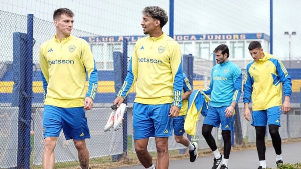 Boca volvió a los entrenamientos y estuvieron presentes Leandro Brey, Cristian Medina y Kevin Zenón.