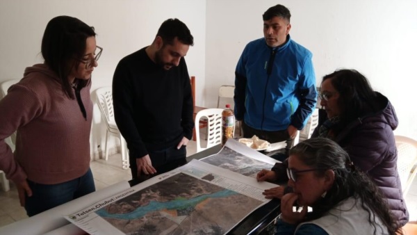 En la recorrida hubo actualización y validación de datos.