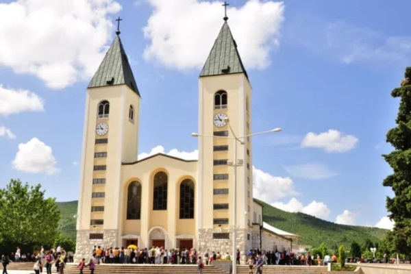 Iglesia construida en Medjugorje, Bosnia. Fotografía: Agencia Noticias Argentinas/ACIprensa.
