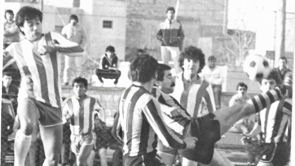 Una final contra Deportivo Madryn. Dimol, Briceño y Rodríguez.