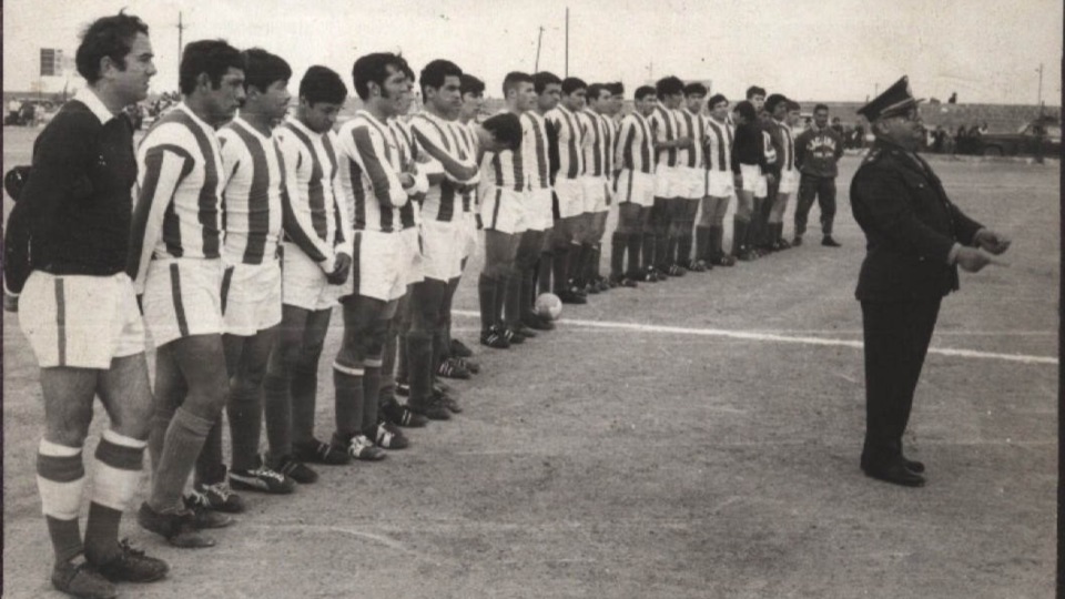 Panasia, Ojeda, Santos y una formación en la vieja cancha de Germinal.