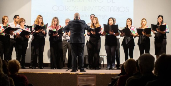 El Coro Elved Williams de la UTN Puerto Madryn.
