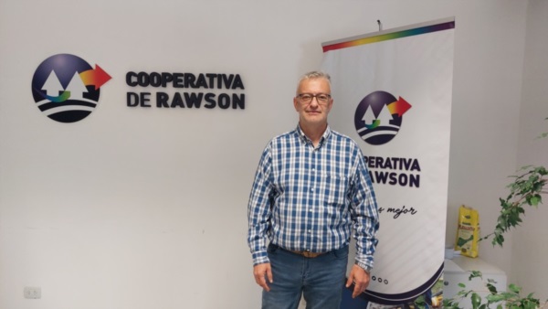 Feu, gerente general de la Cooperativa de Rawson.
