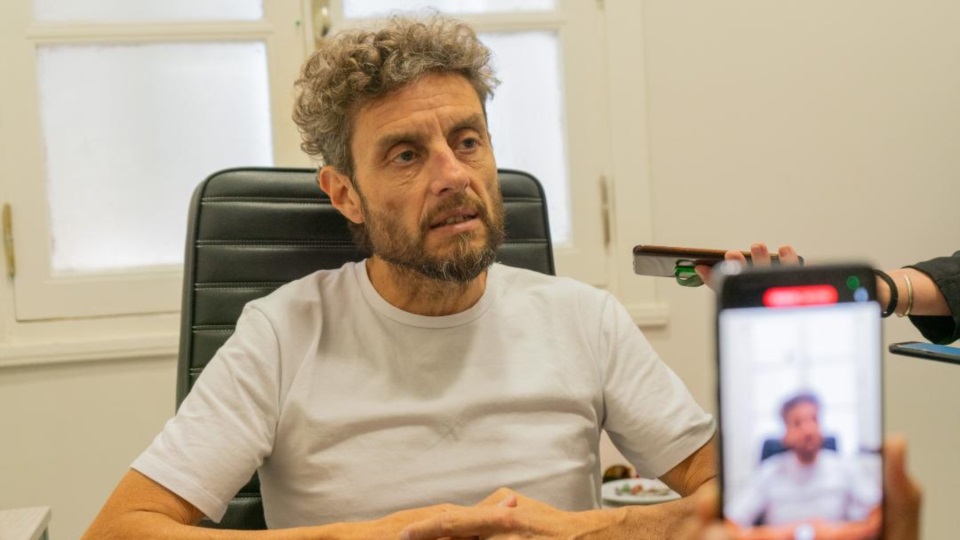 Luis Romero,  secretario de Infraestructura, Obras y Servicios.
