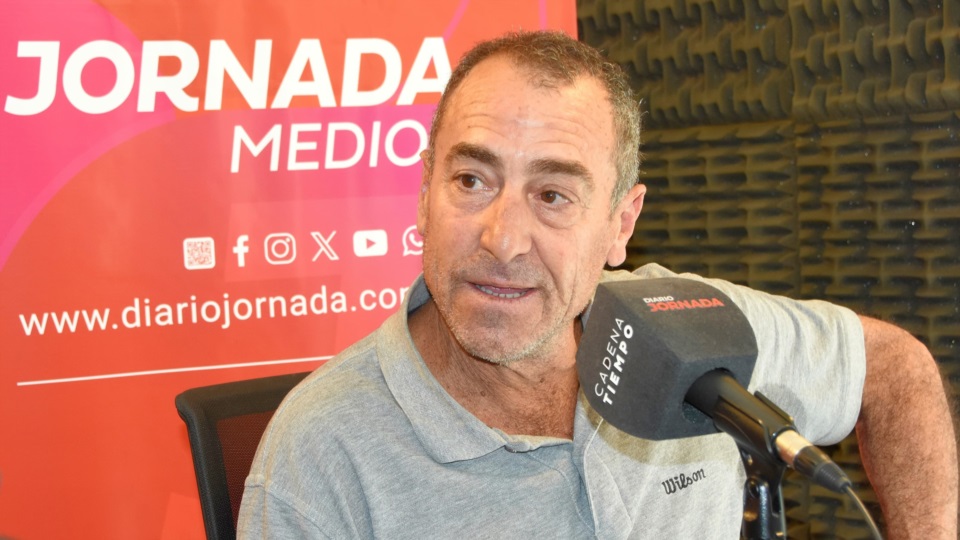 El "Gato" García Alonso repasó su historia deportiva en Cadena Tiempo. (Foto: Norman Evans/Jornada).