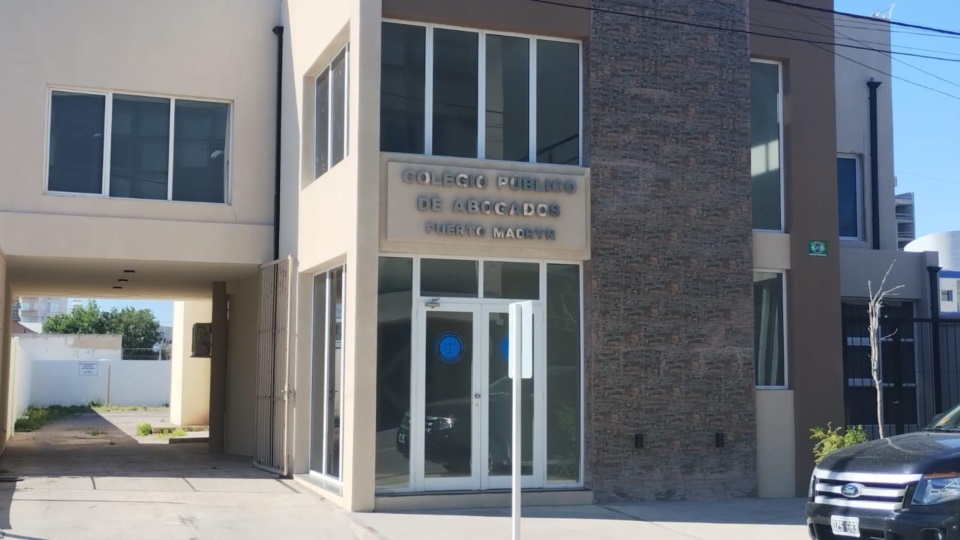 Sede del Colegio de Abogados madrynense.