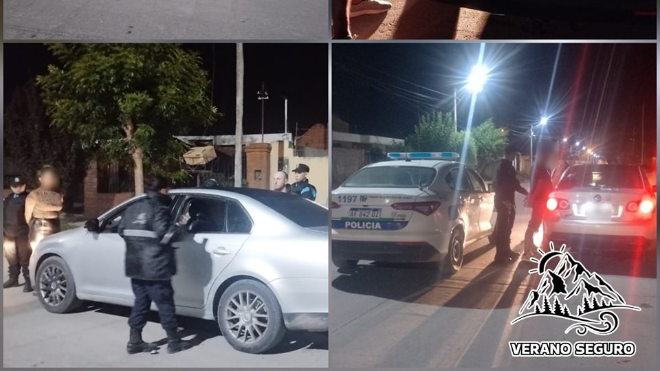 Como la droga, el automóvil también fue secuestrado.