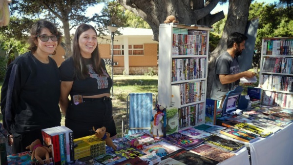 Jóvenes aficionados al anime se hicieron presentes.