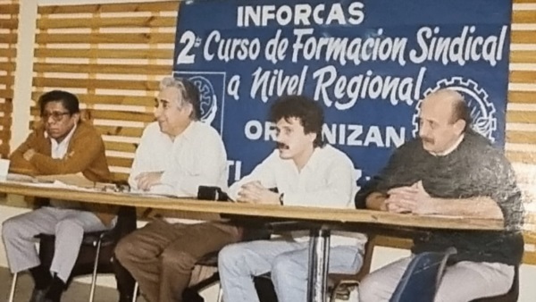 Uno de los tantos cursos de formación sindical para los afiliados.