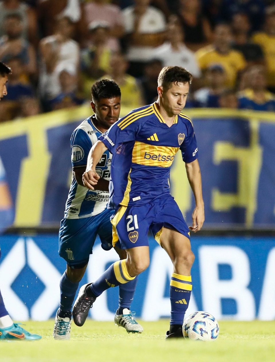 El español Ander Herrera tuvo sus primeros minutos en Boca.