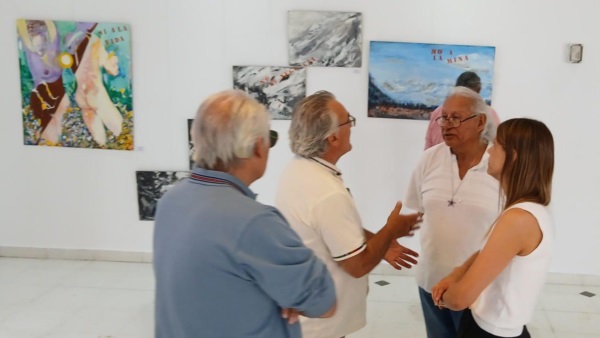 La exposición se realiza en el Centro Cultural Provincial.