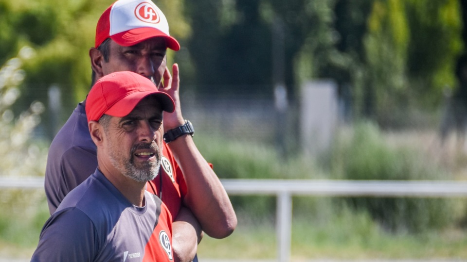 Isaías Aberasturi junto a Martín Romero. Foto: Sergio Esparza. 