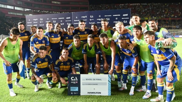 Boca goleó a Argentino de Monte Maíz en su debut por Copa Argentina.