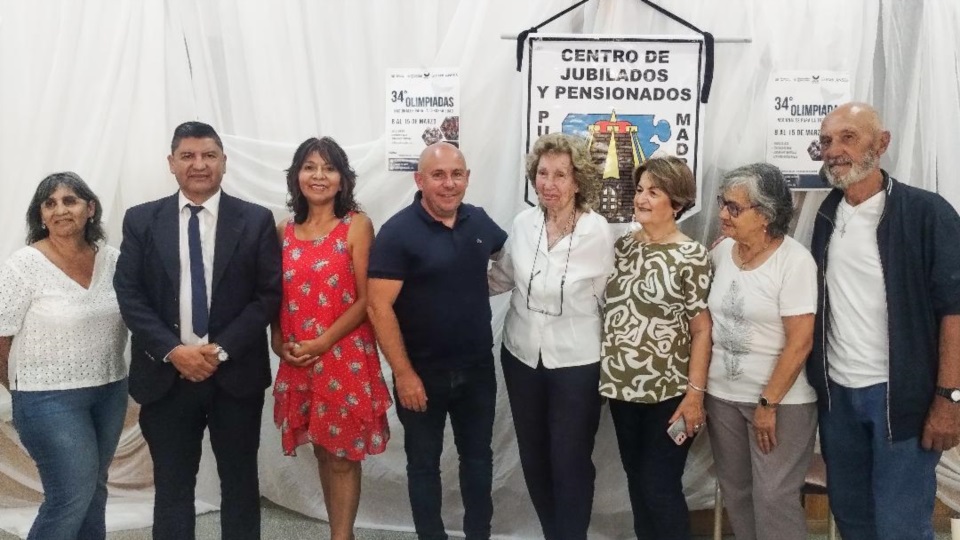 Gustavo Sastre en la presentación de las Olimpiadas.