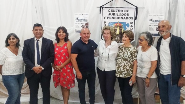 Gustavo Sastre en la presentación de las Olimpiadas.