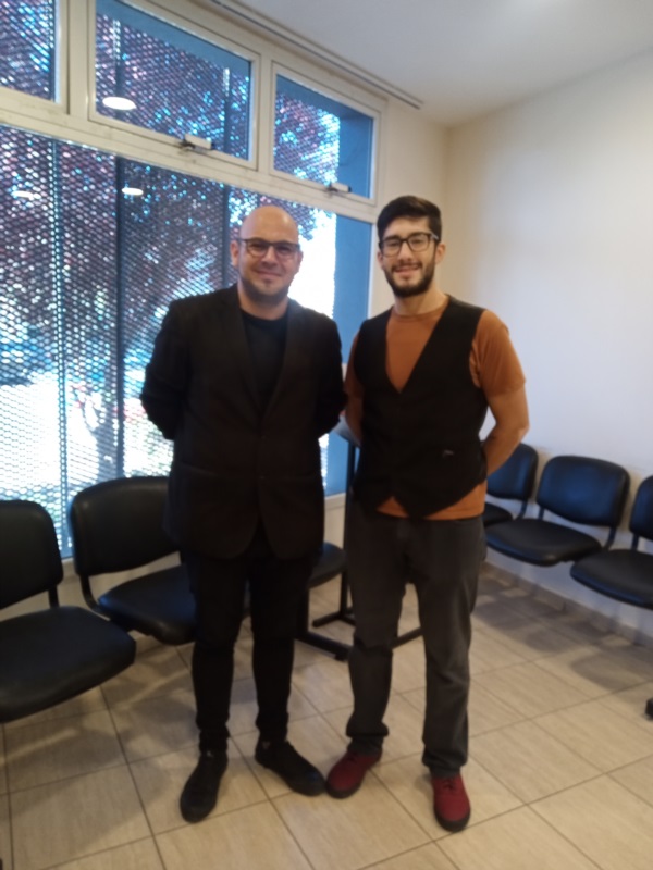 Juan Espíndola y Ariel Redondo.