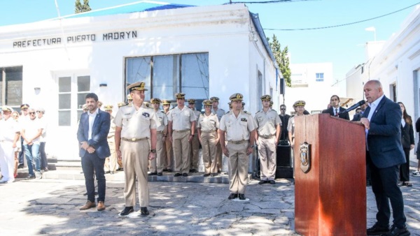 Gustavo Sastre participó de la asunción de Savino Godoy.