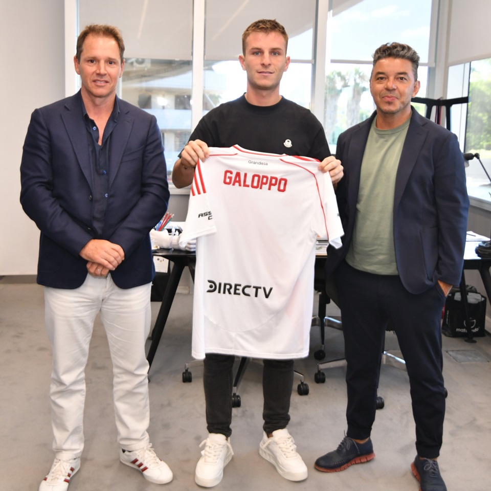 Galoppo, con Brito y Gallardo.